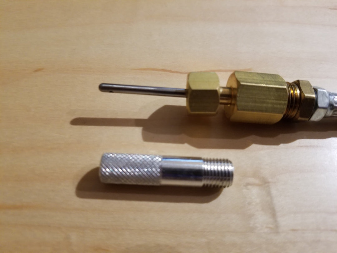 LOOP FILL TOOL PRESSURE GAUGE WITH NEEDLE FOR PETE PORT GARDEN HOSE Loop Gooser