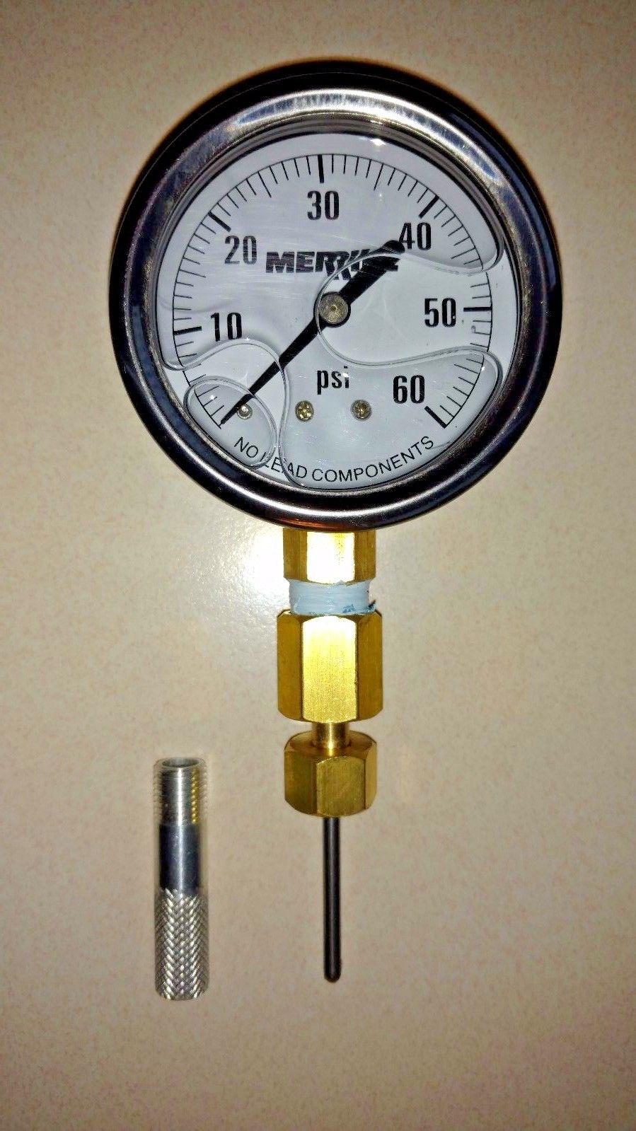 SS test gauge for PT port testing