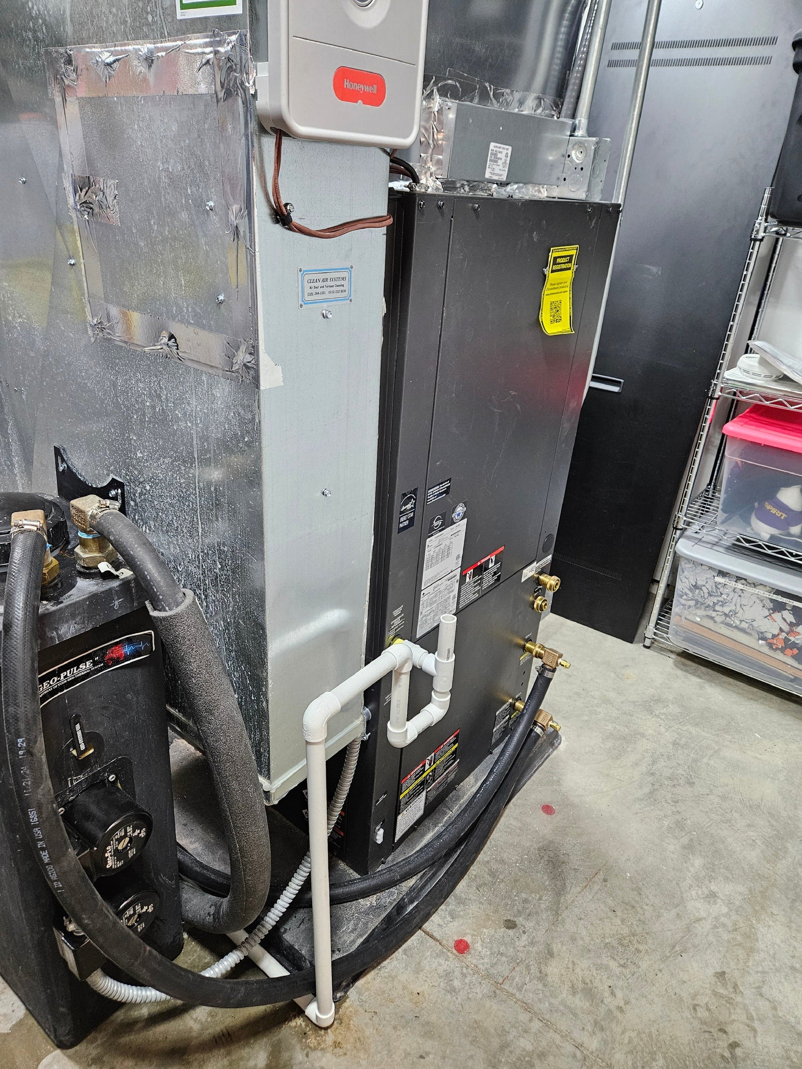 Geothermal Condensate drain