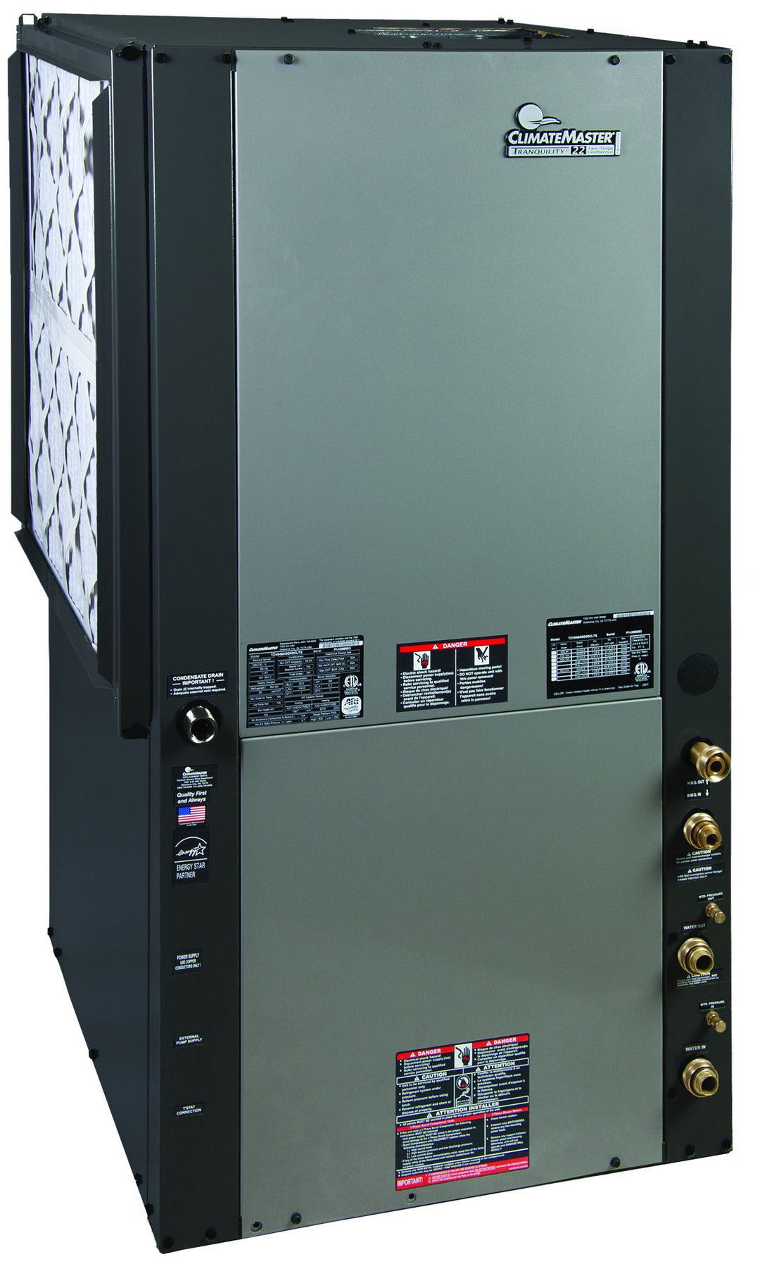  4 ton Climatemaster 2 stage Upflow