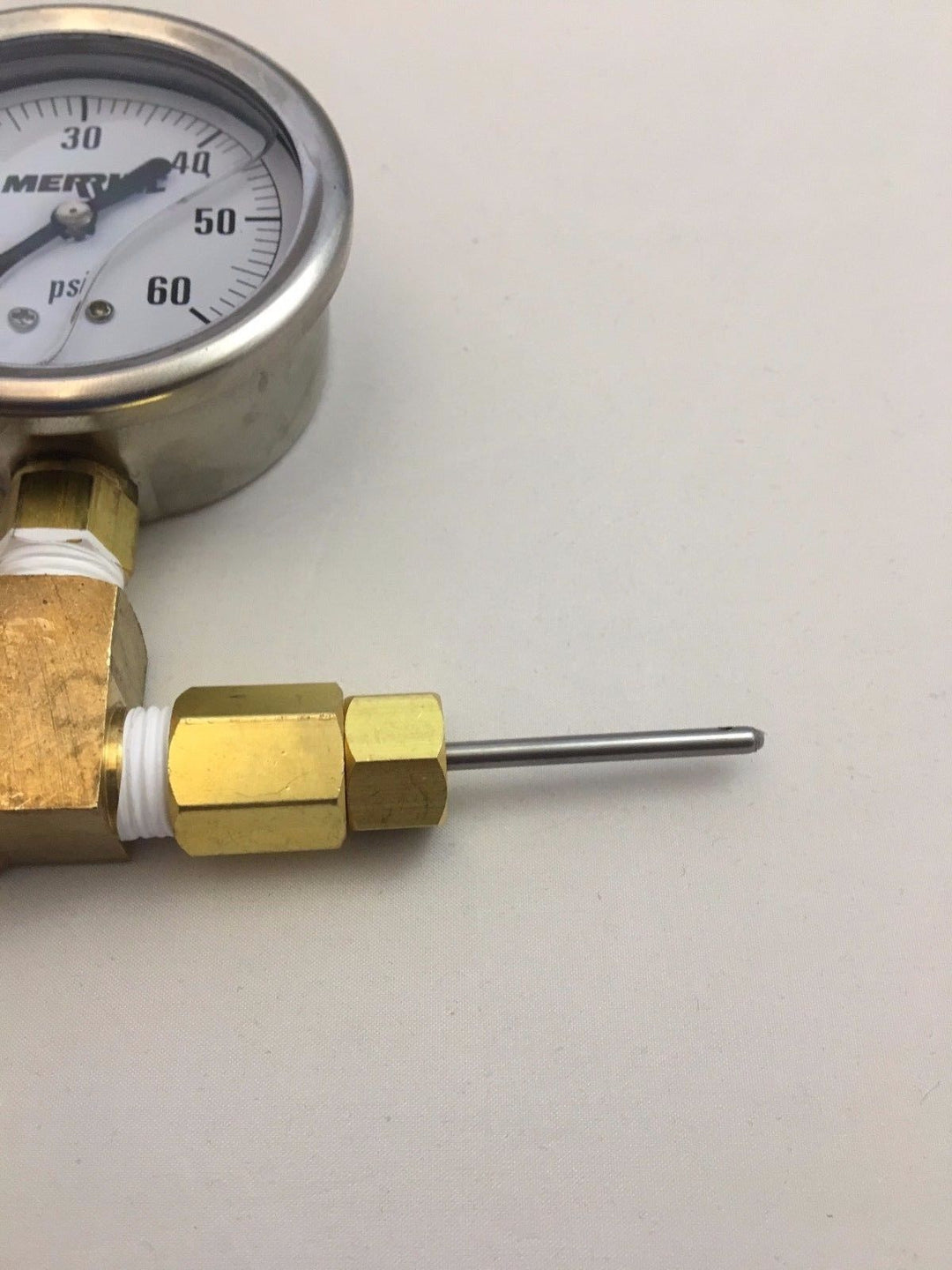 LOOP FILL TOOL PRESSURE GAUGE WITH NEEDLE FOR PT PETE PORT GARDEN HOSE